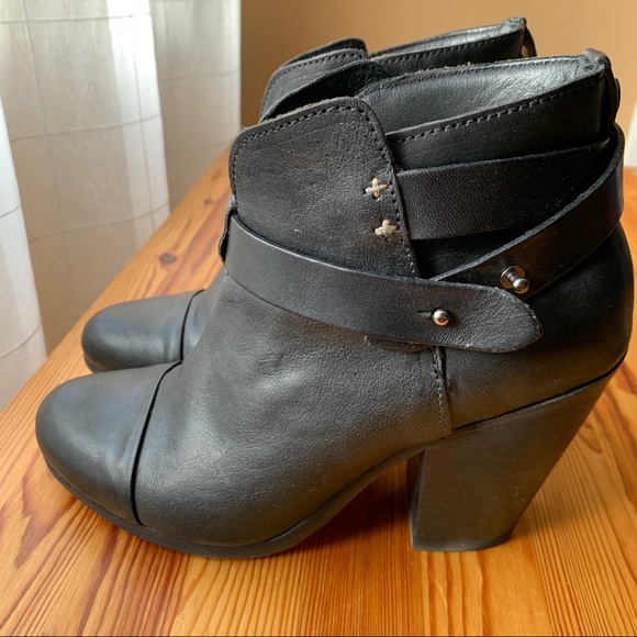Rag & Bone Black Harrow Boots - Picture 2 of 12